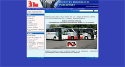 Desktop Screenshot of bip.pks-przemysl.pl